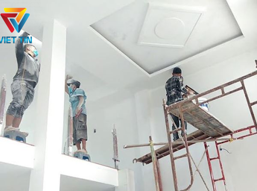 Dịch vụ sơn nhà tại cầu giấy đảm bảo chất lượng công trình